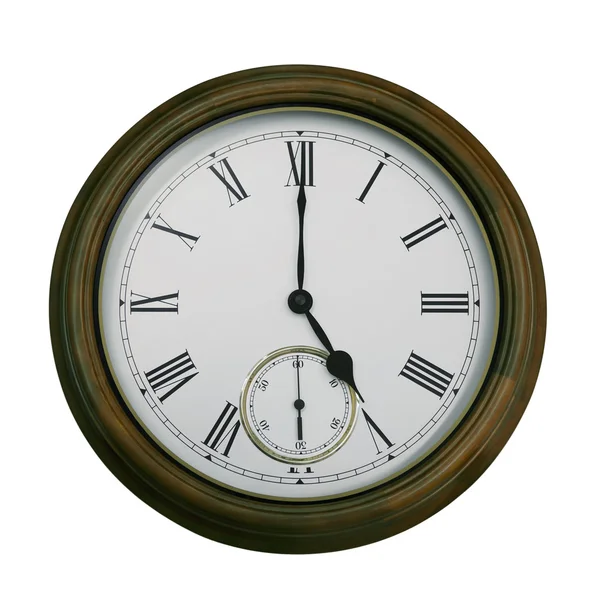 Relógio de parede redonda — Fotografia de Stock