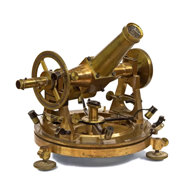 Antik teleszkópos mérőműszer — Stock Fotó