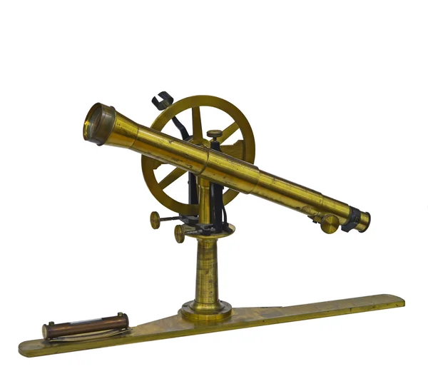 Antique telescopic measuring instrument Royalty Free Stock Photos
