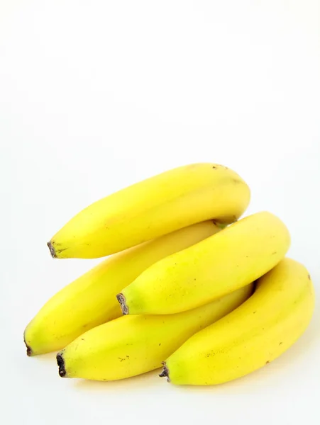 Bunch of bananas on white background — Stock Photo, Image