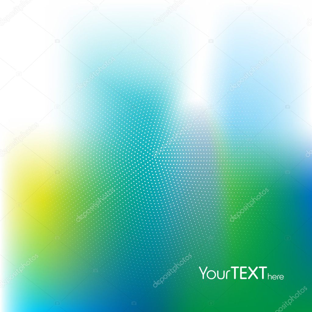 Blue and Green Stock Vector by ©bagiuiani 7332242