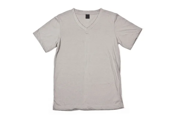 Mens gray t-shirt — Stock Photo, Image