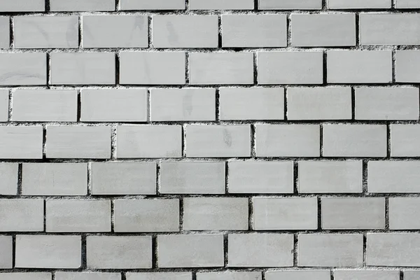 White painted brick wall — Stock Photo, Image
