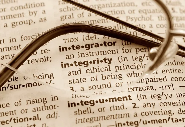 Integriteit — Stockfoto