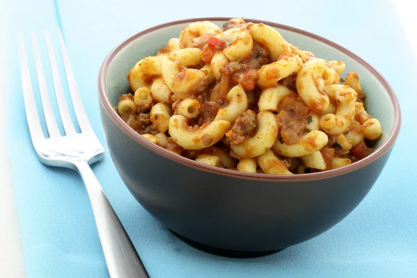 stock image Macaroni Bolognese