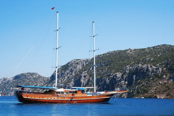 Turkish ship — Stock Photo, Image