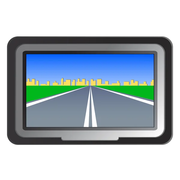 GPS навигационная иллюстрация — стоковое фото