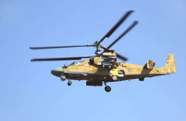 Russian helicopter Ka-52 (alligator) clipart