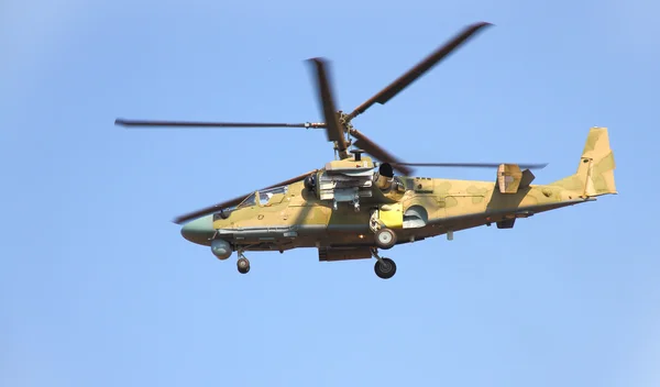 stock image Russian helicopter Ka-52 (alligator)