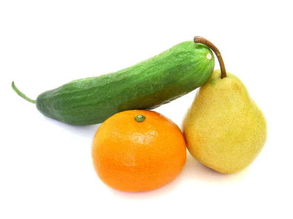 Concombre à la mandarine et poire — Photo