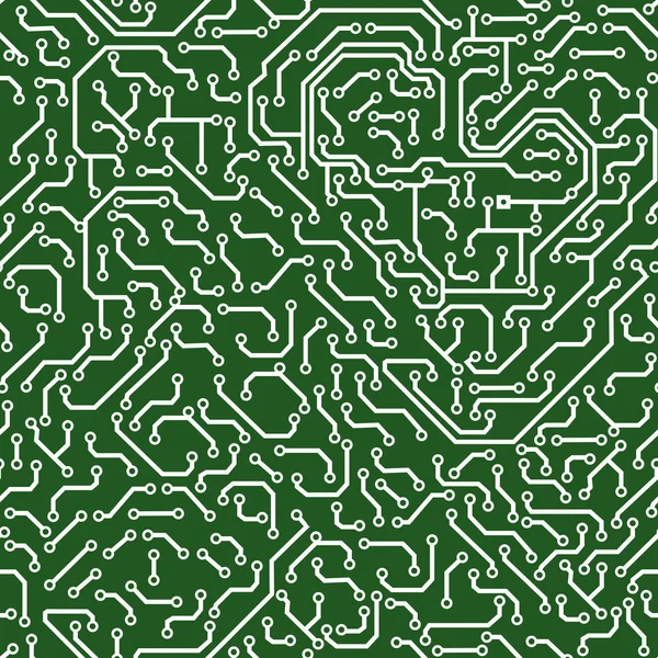 Seamless pattern. Computer circuit board. — Stock Photo, Image