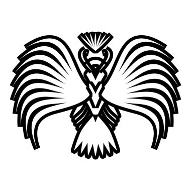 Eagle symbols and tattoo illustration. clipart