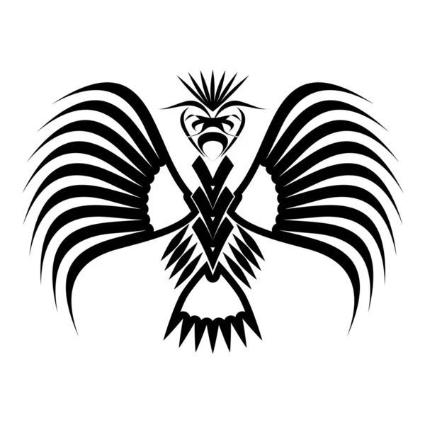 Eagle symbols and tattoo illustration. — Stockfoto