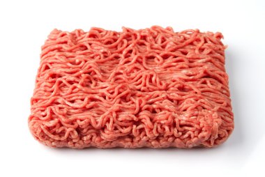 Fresh raw minced meat clipart