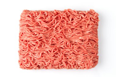 Fresh raw minced meat clipart