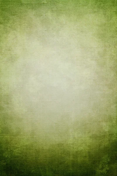 Grunge 绿色的帆布质地 — 图库照片