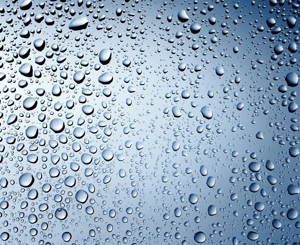 Water drops background with copy space — Stock Photo, Image