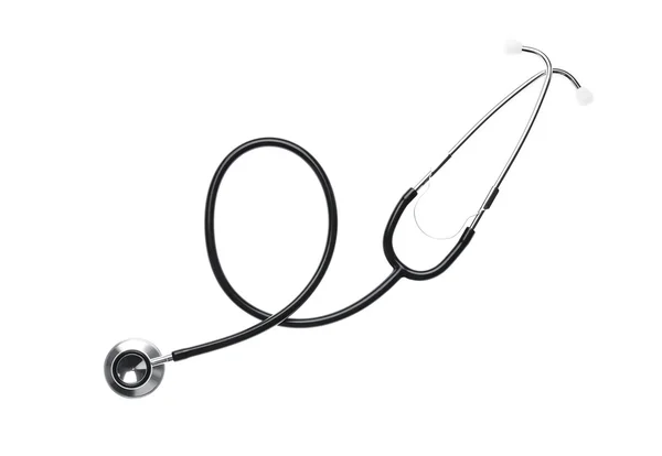 Stetoskop na bílém pozadí — Stock fotografie