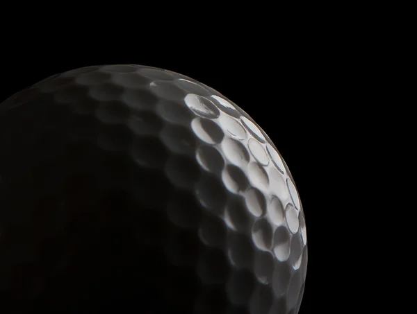 Silhouette di una pallina da golf — Foto Stock