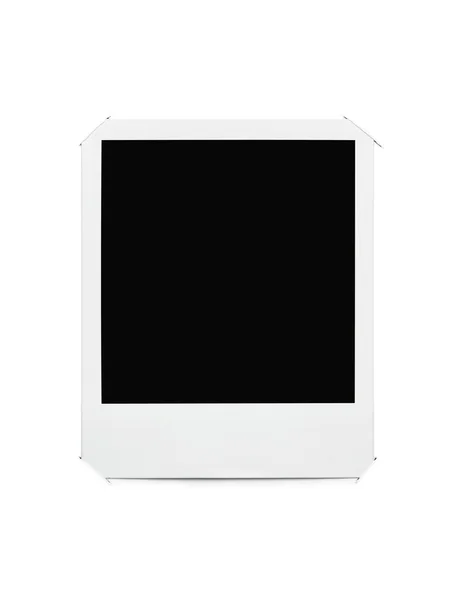 Blank picture frame with clipping path — Stock Photo, Image