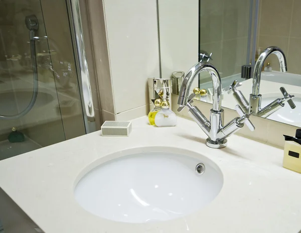 Marble hand wash basin — Stock Photo, Image