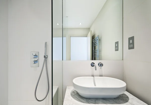 En-suite banyo detay — Stok fotoğraf