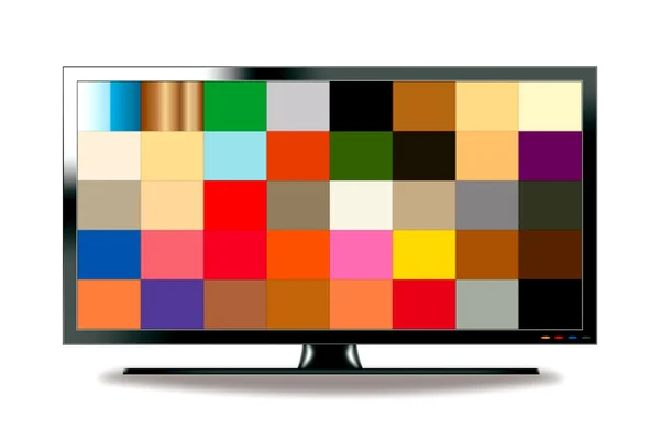 HD TV escondite — Vector de stock