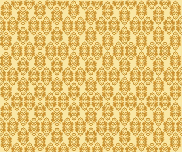 Beautiful pattern golden style — Stock Vector