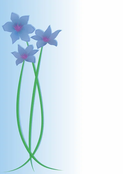 Květy — Stockový vektor