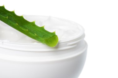 Aloe and face cream clipart