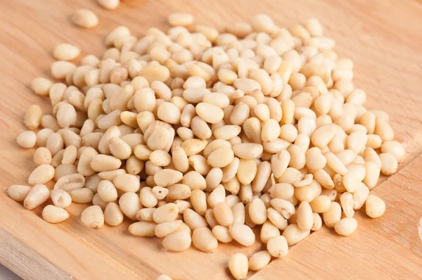 stock image Pine nuts background