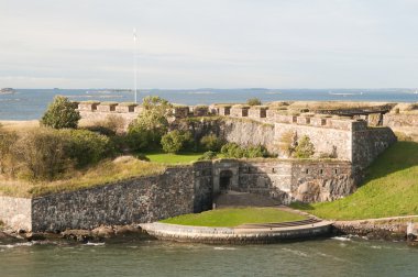 Suomenlinna fortress in Helsinki, Finland clipart