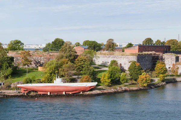 Suikerbrood Fort in helsinki, finland — Stockfoto