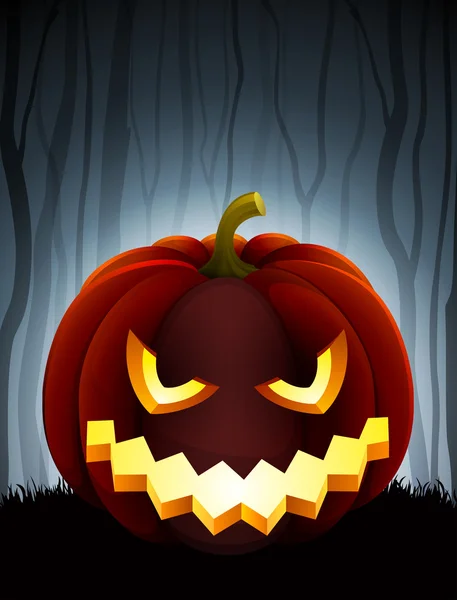 Ilustre de Halloween — Vector de stock