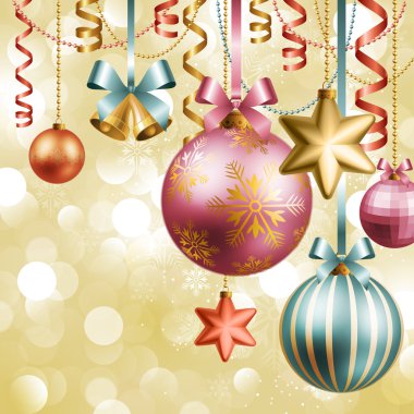 Christmas background clipart