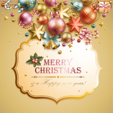 Christmas background clipart