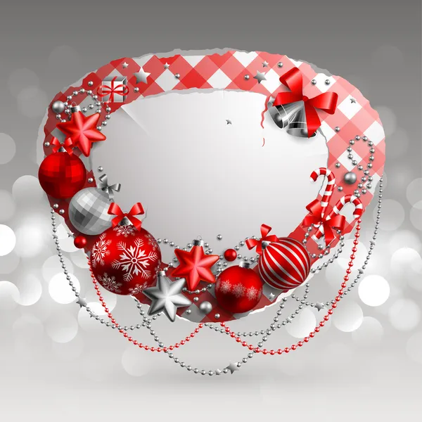 Kerstbubbel — Stockvector