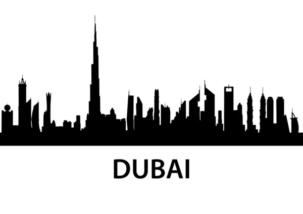 Dubai skyline — Vetor de Stock