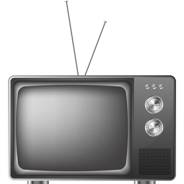 Retro televize — Stockový vektor