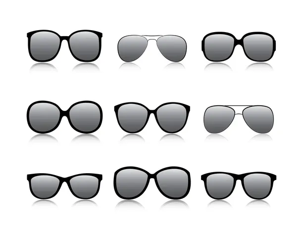 Sada brýlí — Stockový vektor