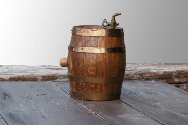 古代啤酒桶 — 图库照片