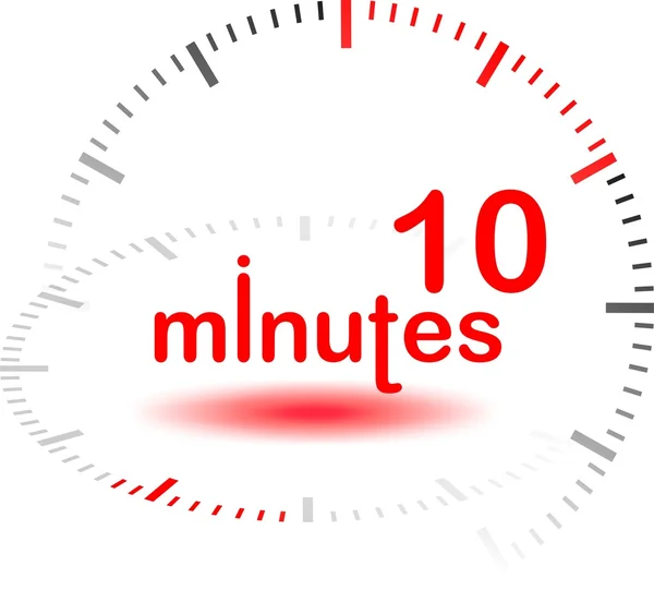 10 minutos — Fotografia de Stock