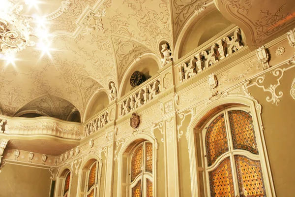 Концертный зал в стиле барокко — стоковое фото