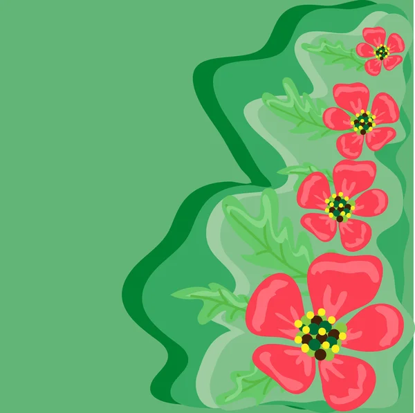 Bouquet de fleurs. — Image vectorielle
