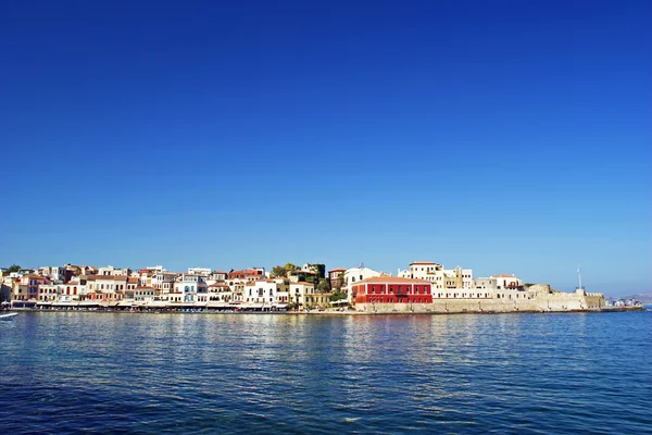 The Venetian harbour of Chania. — Stock Photo, Image