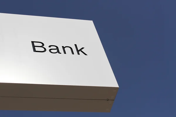 은행 비즈니스 법인 사무실 표시 — 스톡 사진