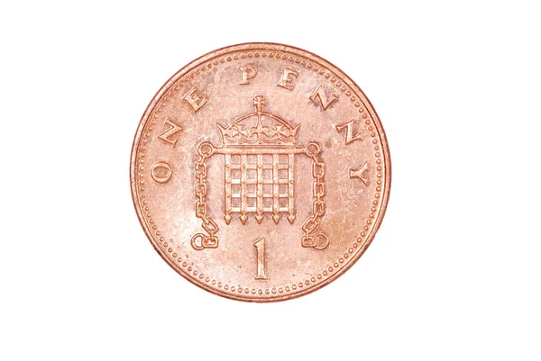 Moneta da un penny — Foto Stock