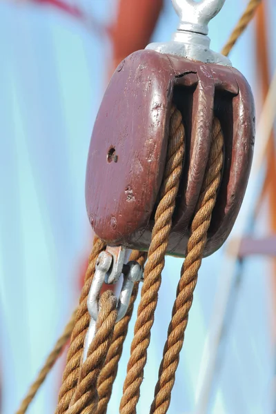 Sailing Pulley — Stock Photo, Image