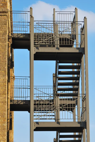 Harici yangın merdiveni — Stok fotoğraf