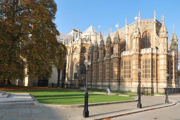 Rear of westminster abbey — Stock Photo, Image